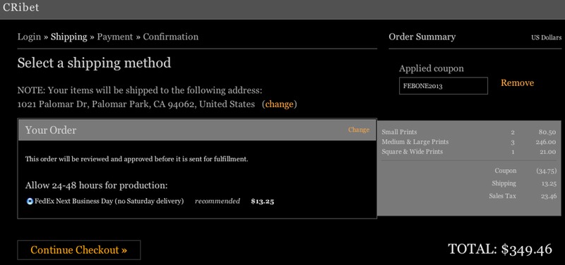 C Ribet fine art coupon enter coupon code at checkout